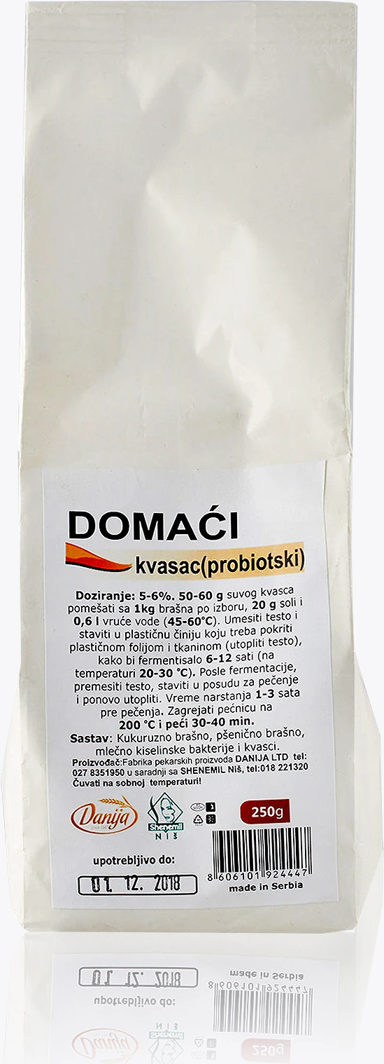 Domaći probiotski kvasac 250 g Danija